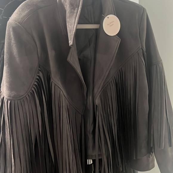 Tazzled Dark Grey Jacket - Picture 2 of 5